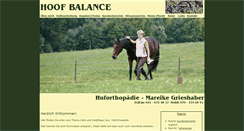 Desktop Screenshot of barhufpflege.com